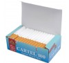 Гильзы для сигарет Cartel (угольные фильтры) 100 шт/уп