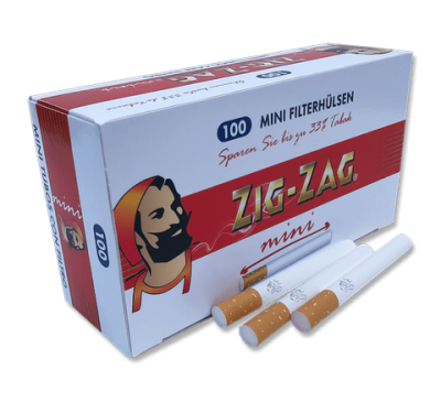 Гильзы для набивки сигарет 100 шт/уп / OCB Zig Zag Mini tubes 100